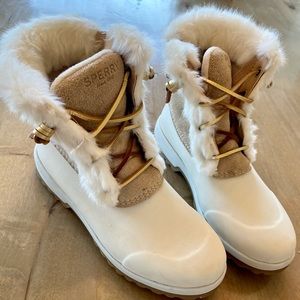 Sperry Maritime Repel Boots - Caramel / Sand